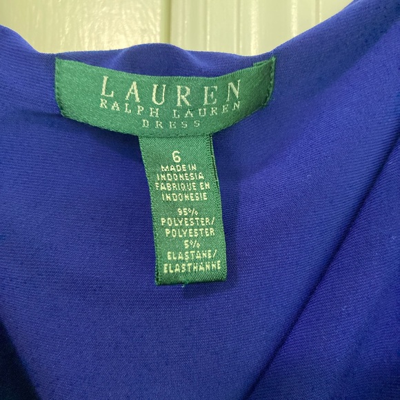 Ralph Lauren Royal Blue Midi Dress - Picture 4 of 4